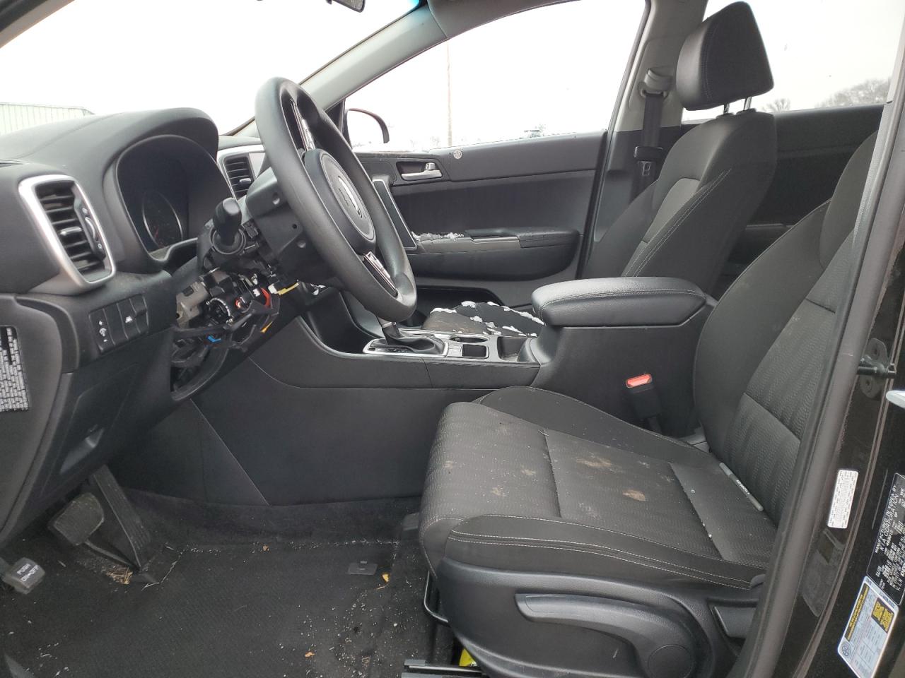 2022 KIA Sportage VIN KNDPM3AC2N7022237 Copart auction photo, vandalism damage thumbnail 7
