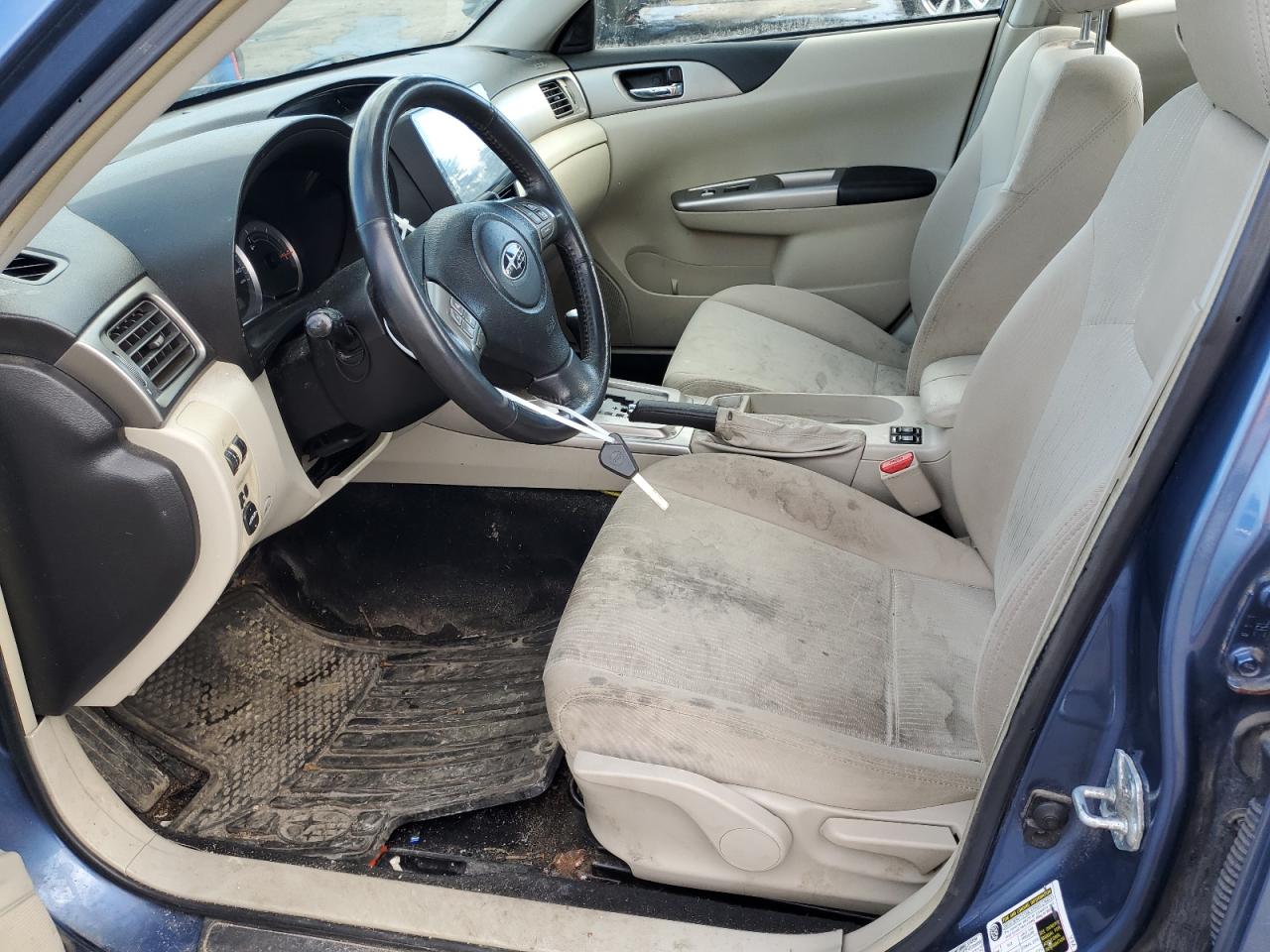 2009 Subaru Impreza VIN JF1GH636X9H802330 Copart auction photo, side damage thumbnail 7