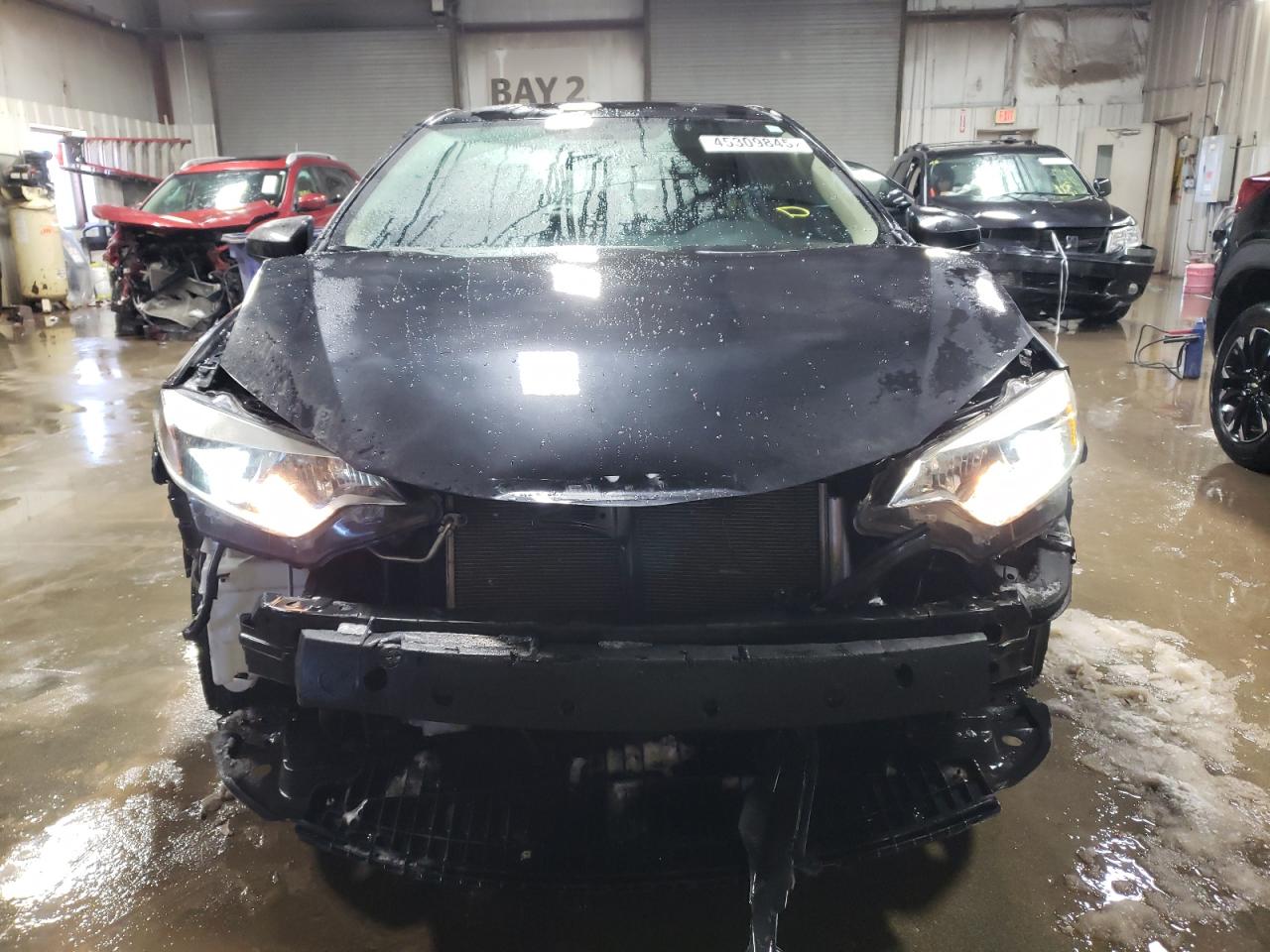 2015 Toyota Corolla VIN 2T1BURHE4FC257517 Copart auction photo, rear end / front end damage thumbnail 5