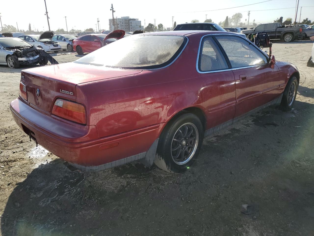 1991 Acura Legend VIN JH4KA8279MC005120 Copart auction photo, mechanical damage thumbnail 3