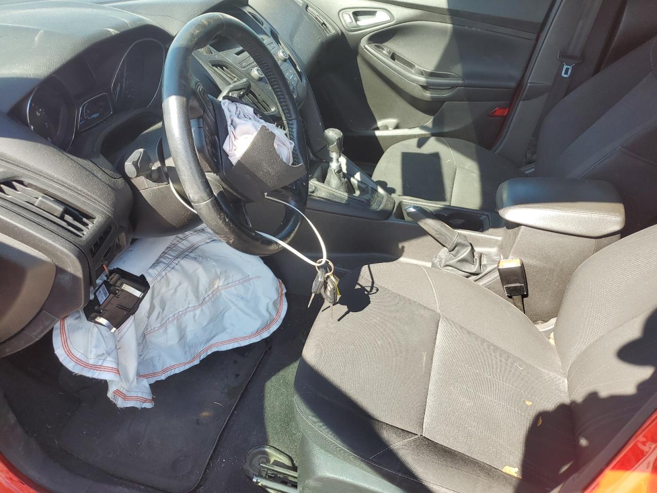 2015 Ford Focus VIN 1FADP3FE3FL322162 Copart auction photo, front end damage thumbnail 7