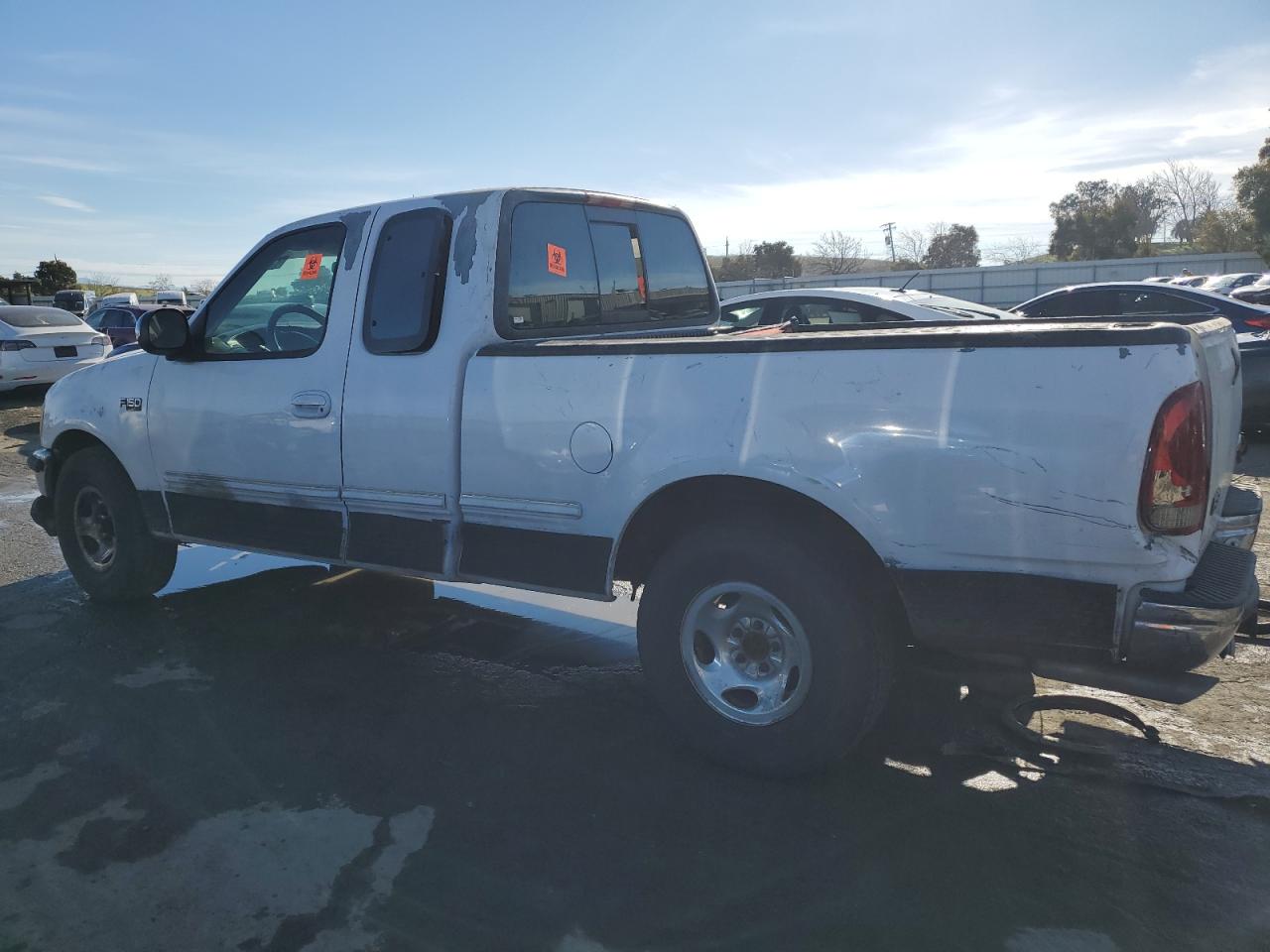 1997 Ford F-150 VIN 1FTEX17L9VKB65855 Copart auction photo, vandalism damage thumbnail 2