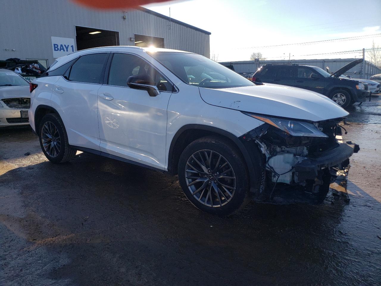 2019 Lexus RX VIN 2T2BZMCA2KC205558 Copart auction photo, front end damage thumbnail 4