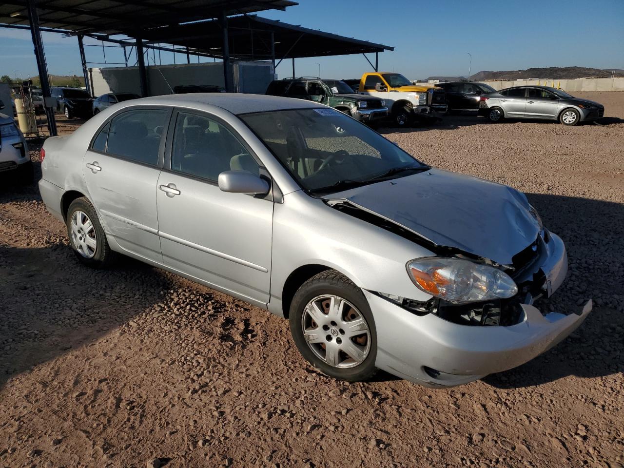 2006 Toyota Corolla VIN 1NXBR32E06Z702843 Copart auction photo, front end damage thumbnail 4