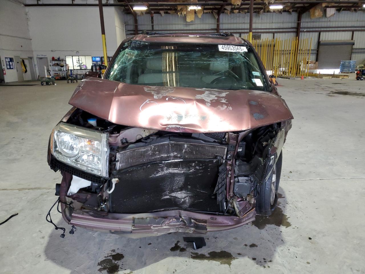 2012 Honda Pilot VIN 5FNYF3H90CB021250 Copart auction photo, all over damage thumbnail 5