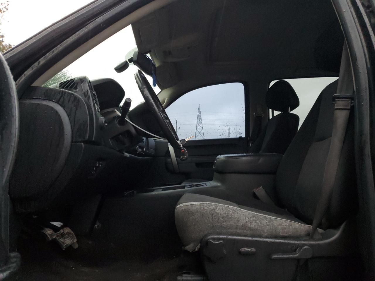 2014 GMC Sierra VIN 1GT120CG9EF121511 Copart auction photo, front end / side damage thumbnail 7