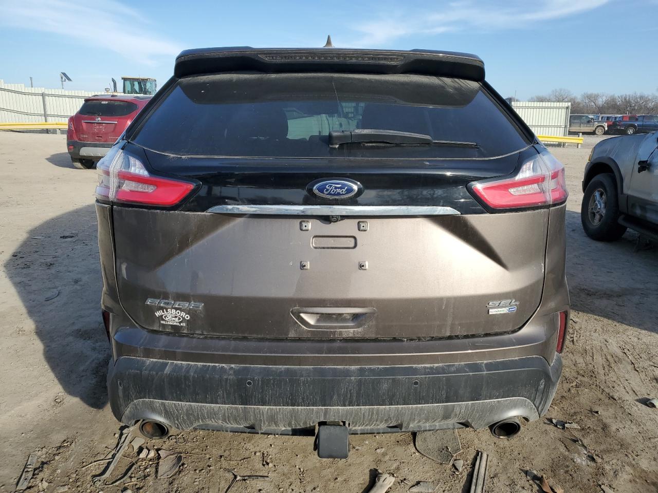 2019 Ford Edge VIN 2FMPK4J96KBB35297 Copart auction photo, front end / rear end damage thumbnail 6