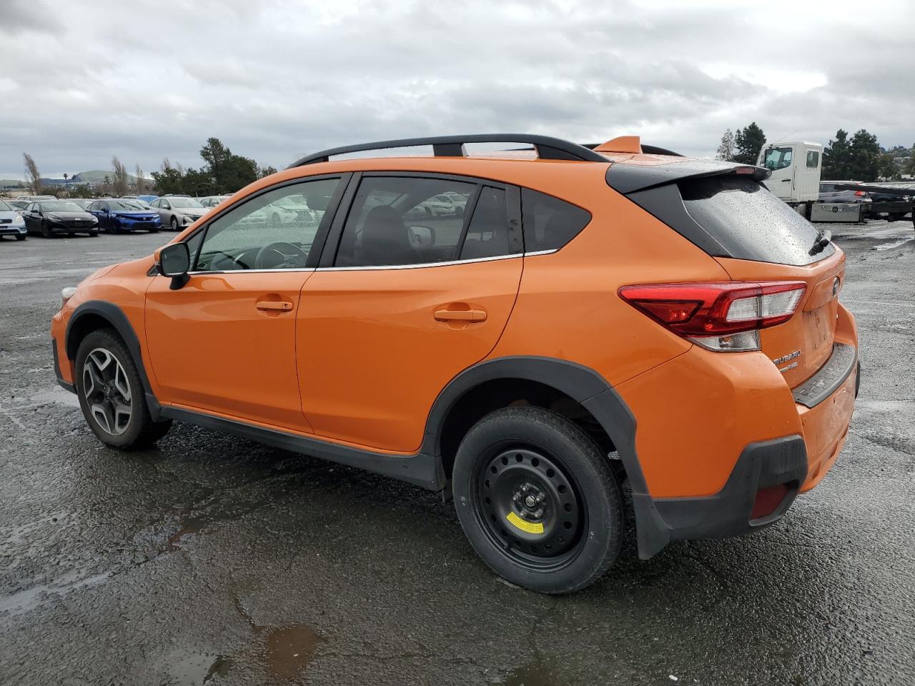 2019 Subaru XV VIN JF2GTANC7K8324602 Copart auction photo, side / rear end damage thumbnail 2