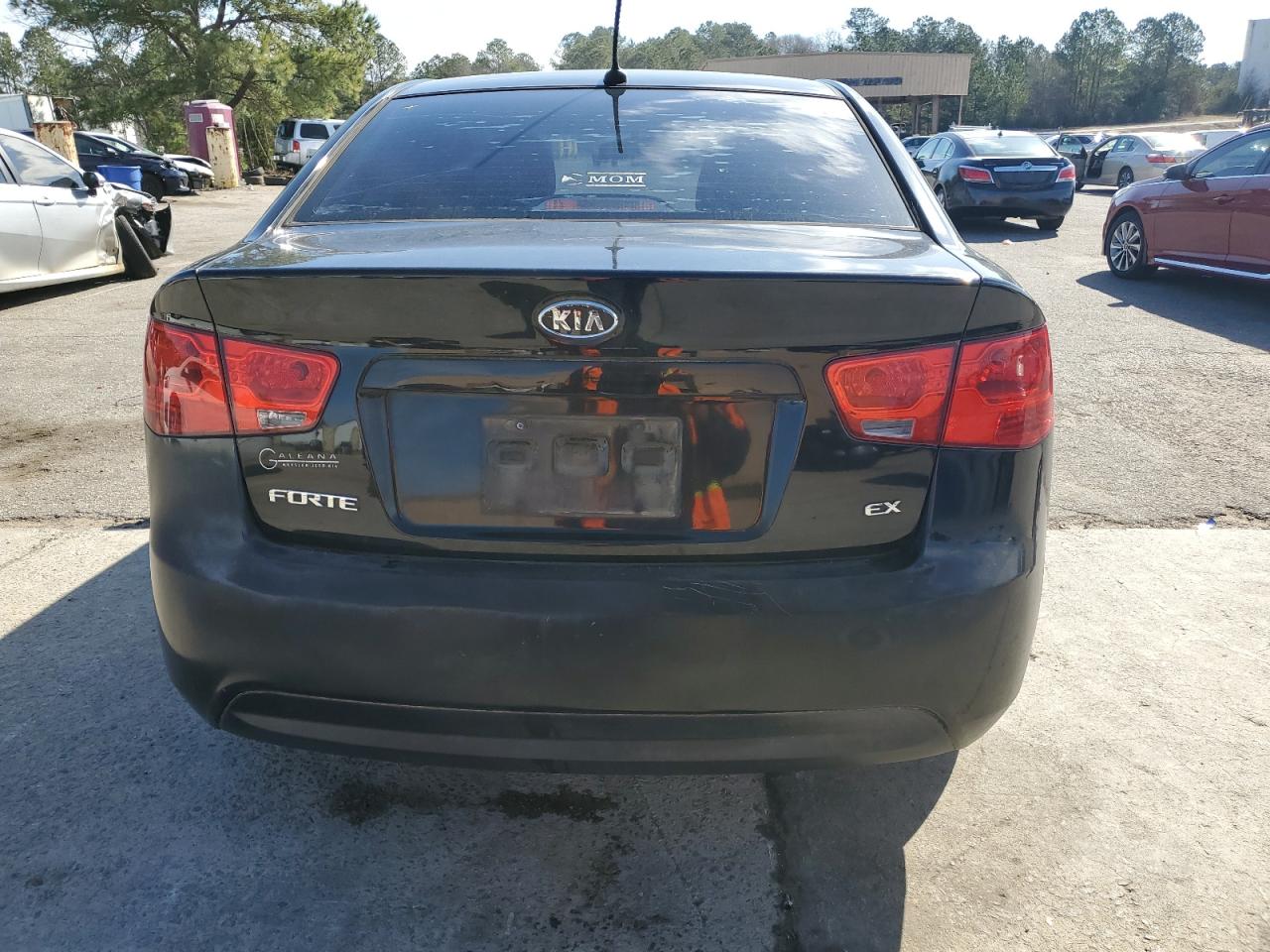 2010 KIA Forte VIN KNAFU4A22A5060661 Copart auction photo, side damage thumbnail 6