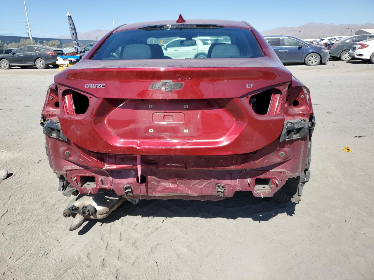 2019 Chevrolet Cruze VIN 1G1BE5SM2K7125382 Copart auction photo, rear end damage thumbnail 6