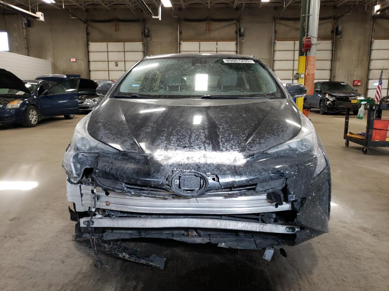 2018 Toyota Prius VIN JTDKBRFU7J3596225 Copart auction photo, front end damage thumbnail 5