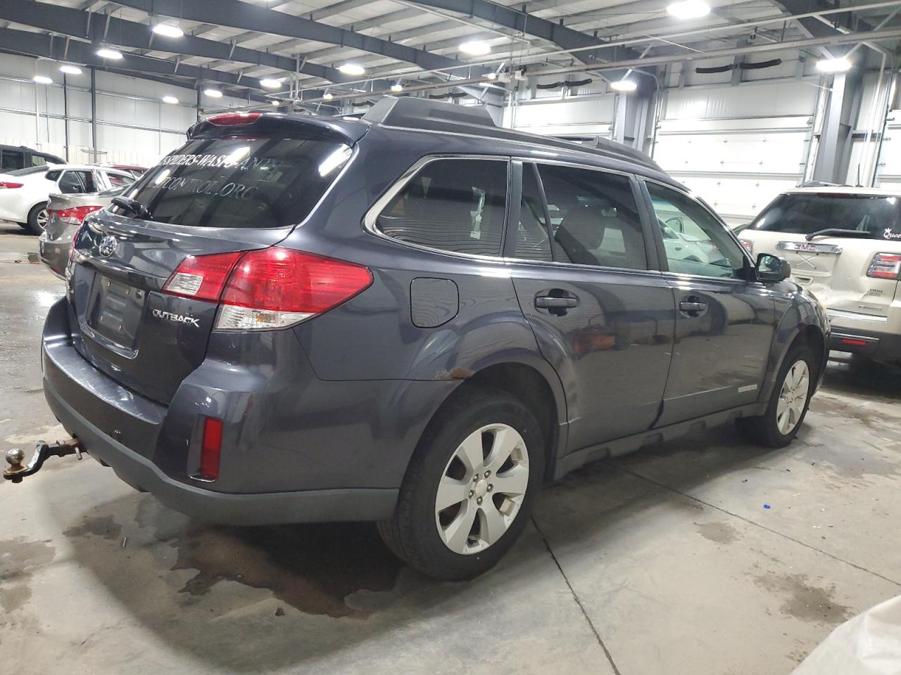 2010 Subaru Outback VIN 4S4BRCFC2A3378365 Copart auction photo, hail damage thumbnail 3