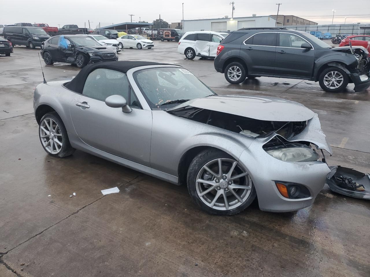 2010 Mazda MX-5 VIN JM1NC2EF8A0208604 Copart auction photo, front end damage thumbnail 4