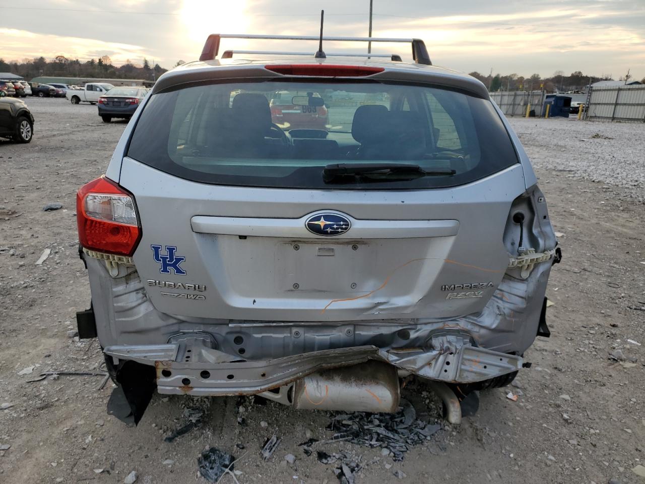 2015 Subaru Impreza VIN JF1GPAC62FH267012 Copart auction photo, rear end damage thumbnail 6