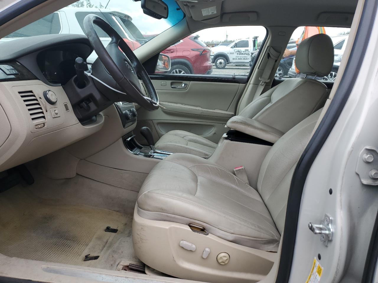 2008 Cadillac DTS VIN 1G6KD57Y78U170109 Copart auction photo, rear end / side damage thumbnail 7