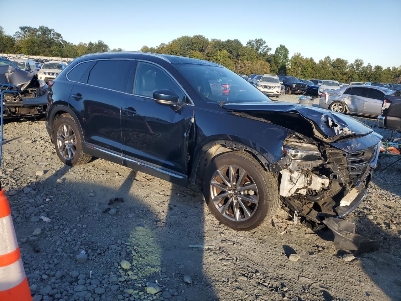 2017 Mazda CX-9 VIN JM3TCBDY1H0138665 Copart auction photo, front end damage thumbnail 4
