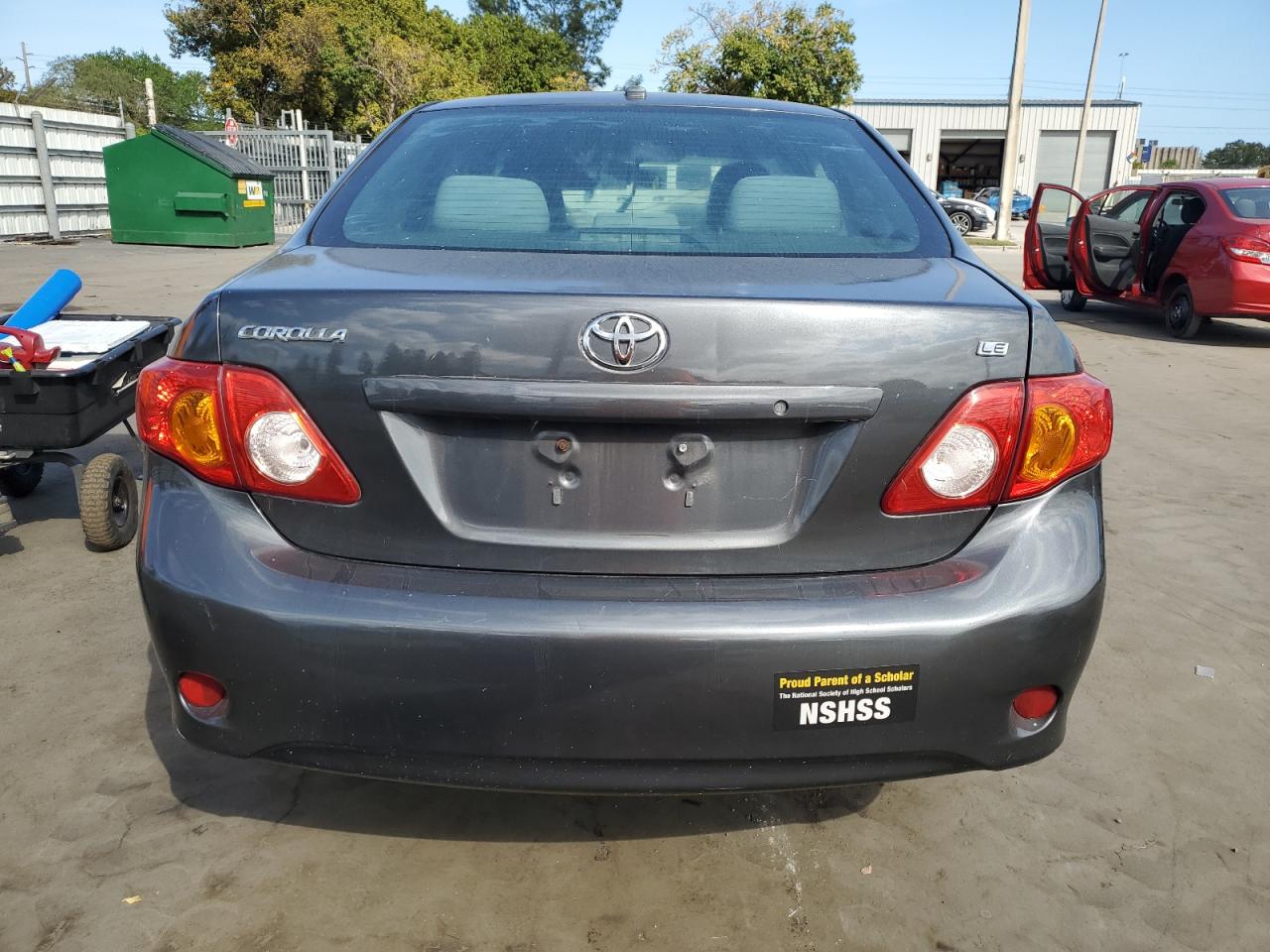 2010 Toyota Corolla VIN 2T1BU4EE8AC276281 Copart auction photo, mechanical / front end damage thumbnail 6