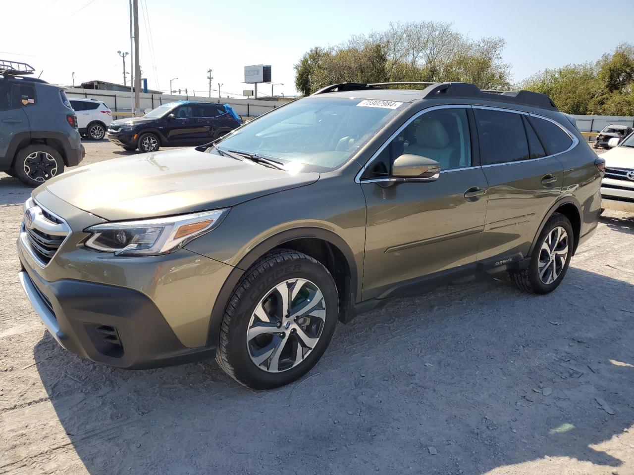 2021 Subaru Outback VIN 4S4BTANCXM3124687