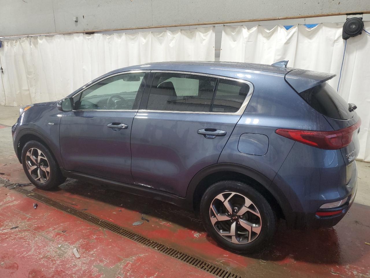 2020 KIA Sportage VIN KNDPMCAC8L7829858 Copart auction photo, rear end / mechanical damage thumbnail 2