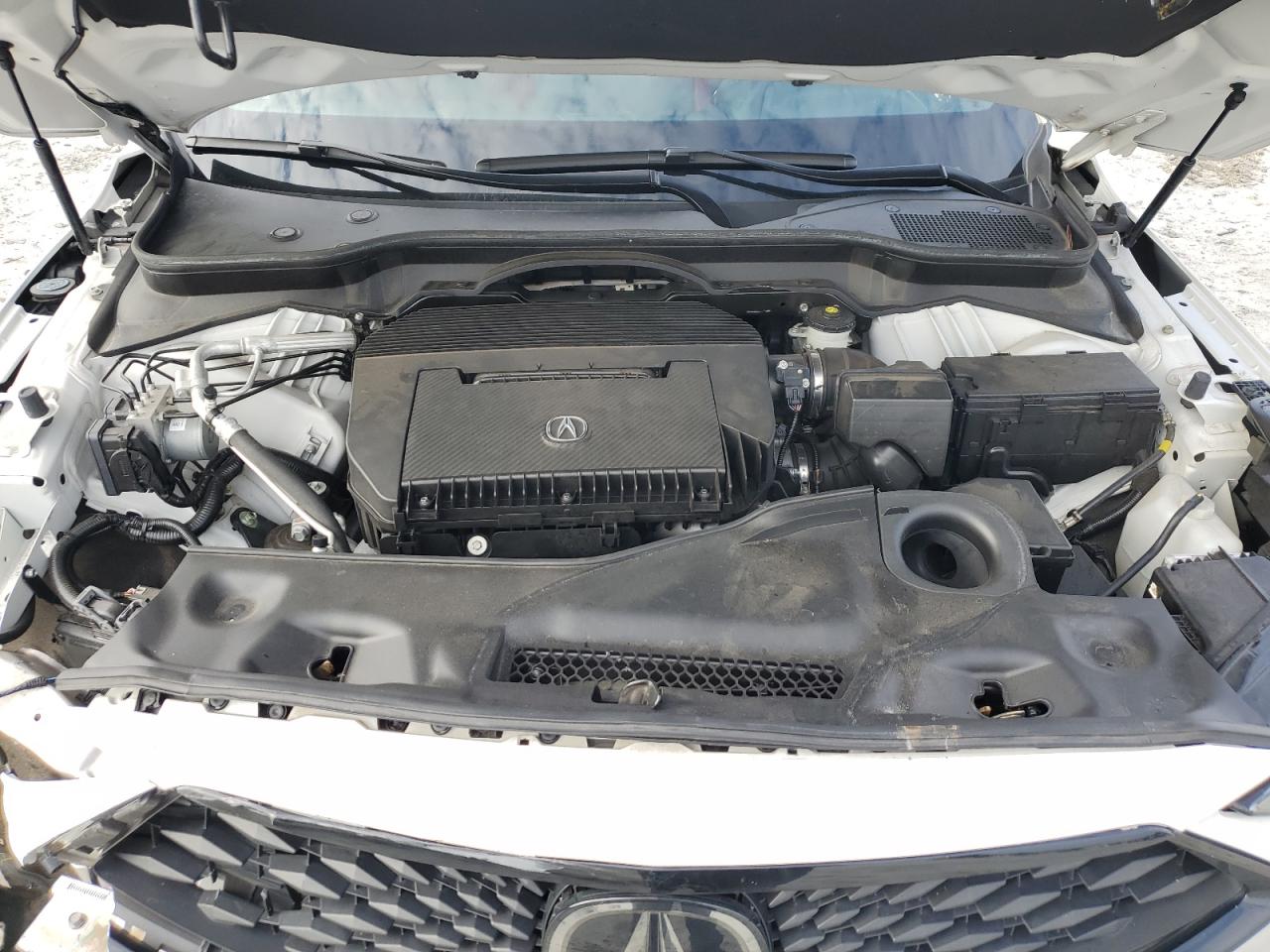 2022 Acura MDX VIN 5J8YE1H02NL027660 Copart auction photo, front end / undercarriage damage thumbnail 14