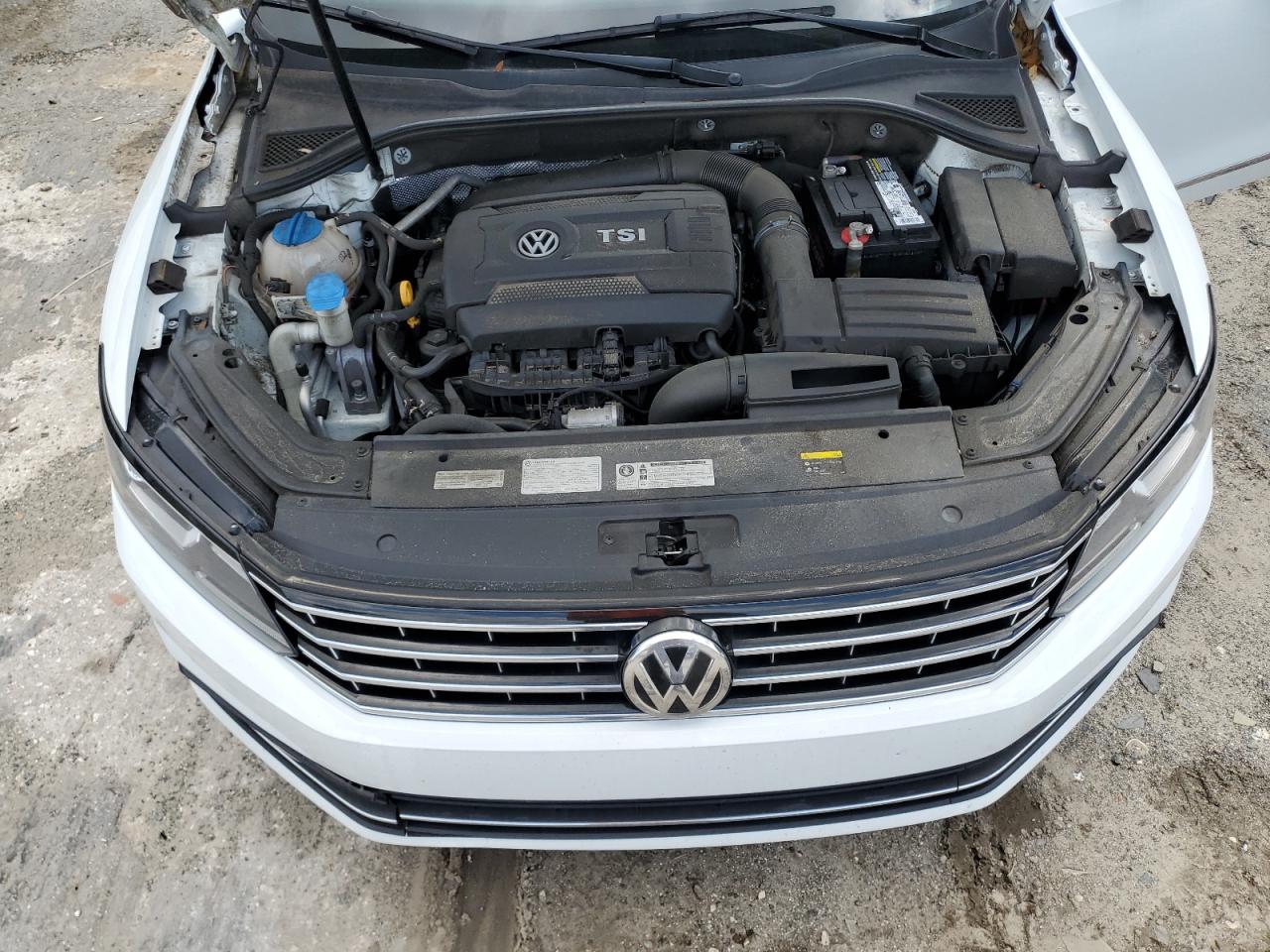 2017 Volkswagen Passat VIN 1VWAT7A38HC077574 Copart auction photo, rear end damage thumbnail 11
