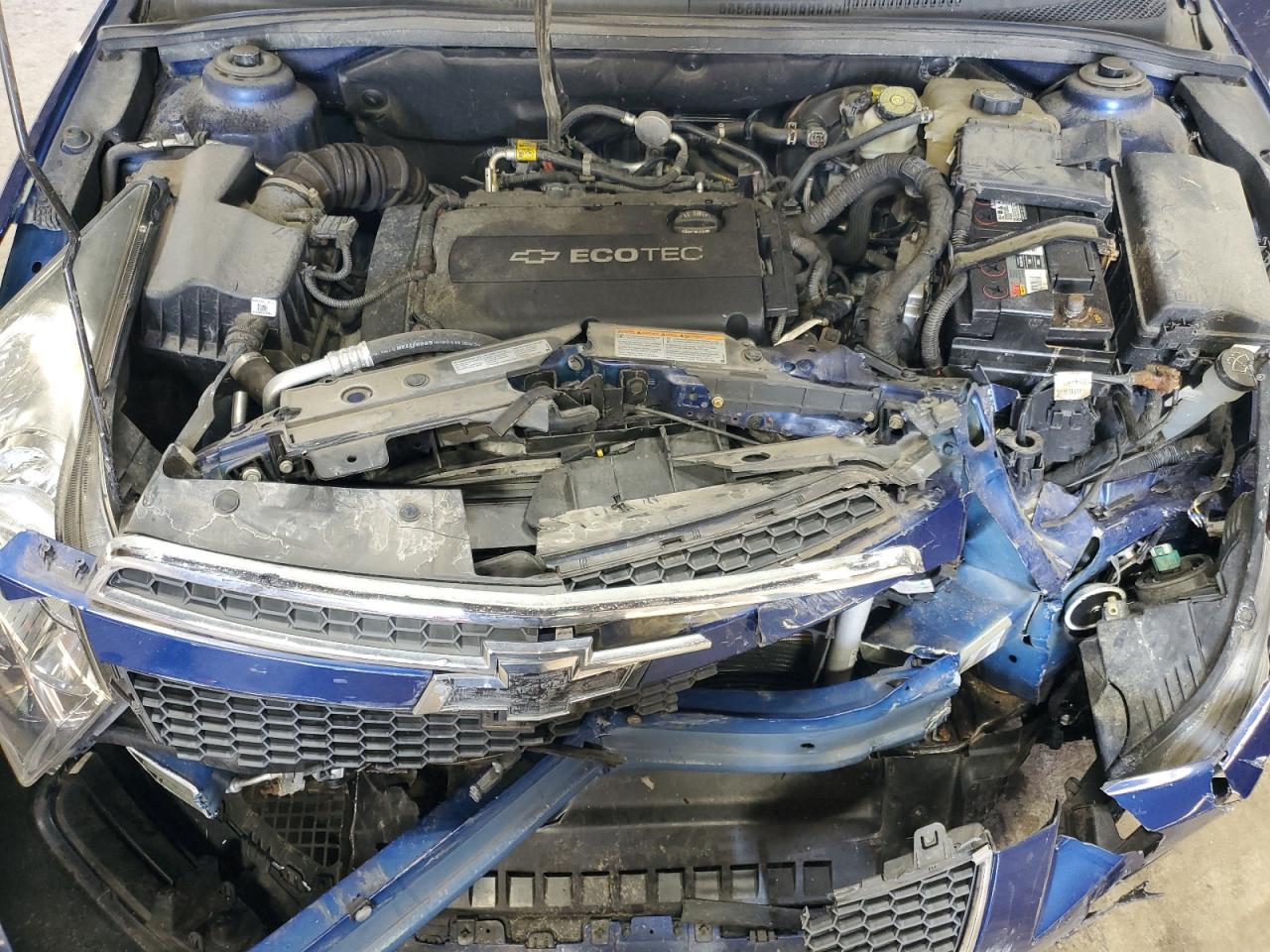 2013 Chevrolet Cruze VIN 1G1PA5SG8D7274491 Copart auction photo, front end damage thumbnail 12