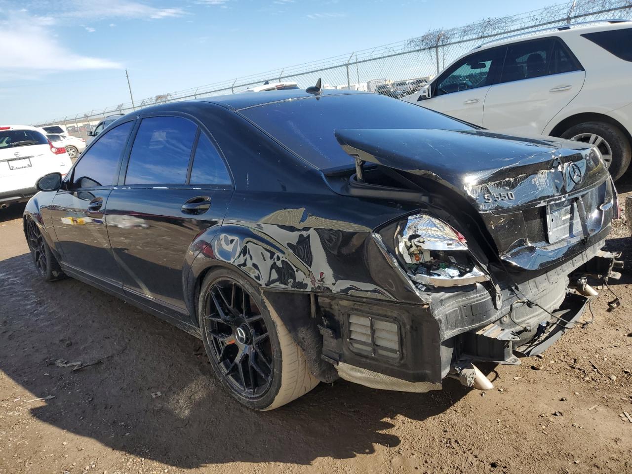 2008 Mercedes-Benz S-klasse VIN WDDNG86X18A155303 Copart auction photo, rear end / minor dent/scratches damage thumbnail 2