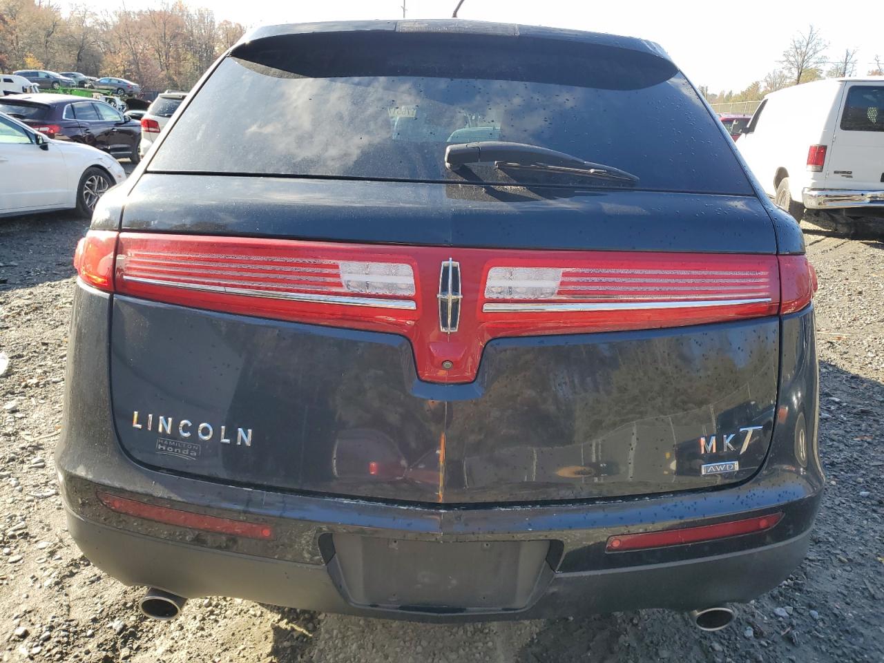 2014 Lincoln MKT VIN 2LMHJ5NK9EBL52295 Copart auction photo, side / mechanical damage thumbnail 6