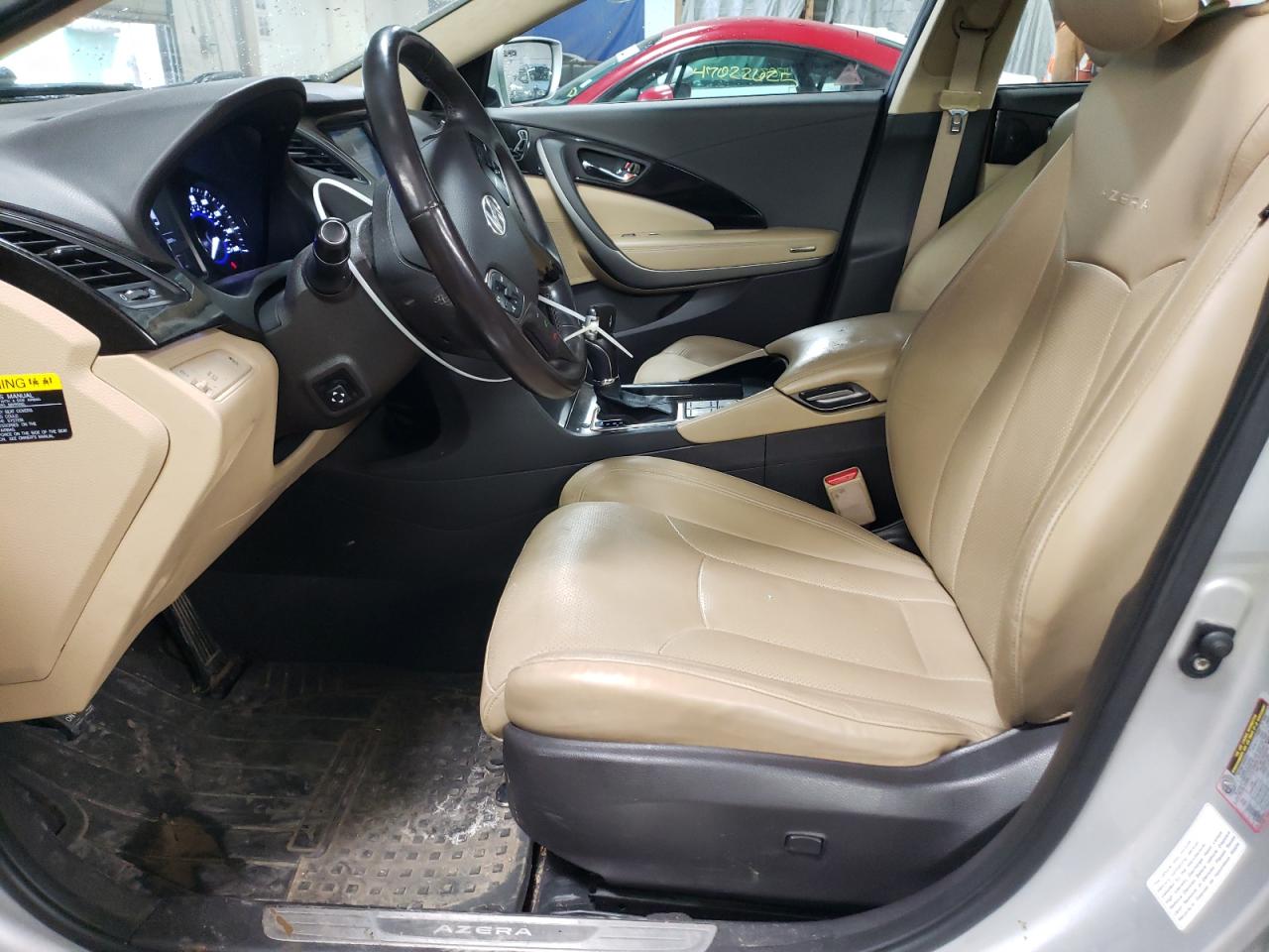 2012 Hyundai Azera VIN KMHFH4JG6CA150808 Copart auction photo, front end / rear end damage thumbnail 7