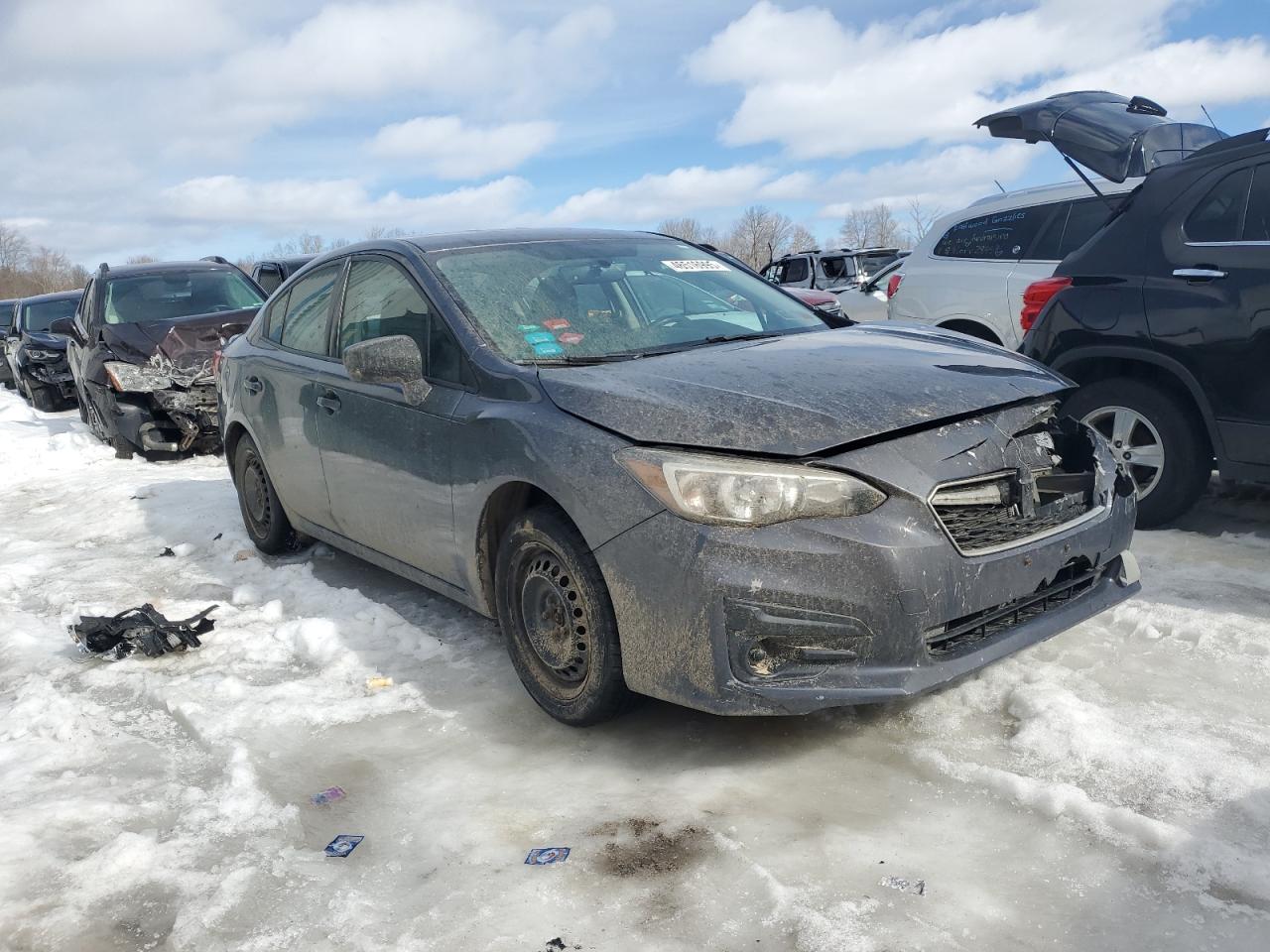 2017 Subaru Impreza VIN 4S3GKAA61H3628774 Copart auction photo, front end damage thumbnail 4