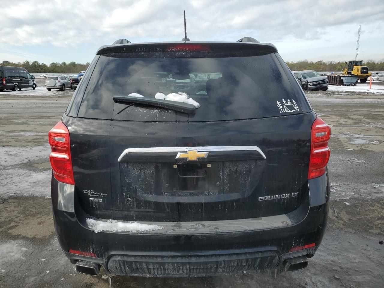 2016 Chevrolet Equinox VIN 2GNFLFE30G6202773 Copart auction photo, side / front end damage thumbnail 6