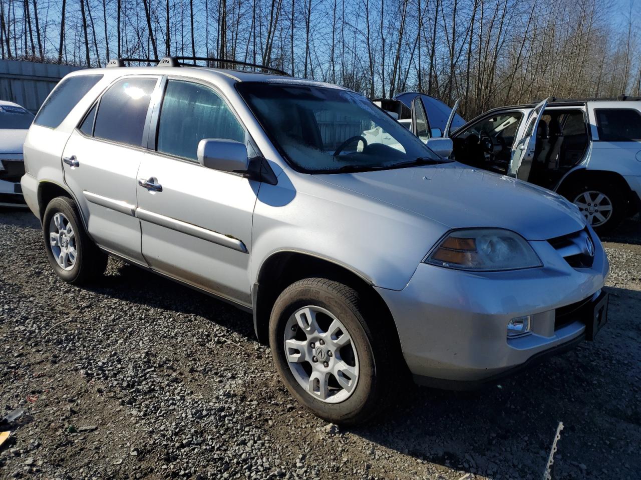 2004 Acura MDX VIN 2HNYD18824H540825 Copart auction photo, rear end damage thumbnail 4