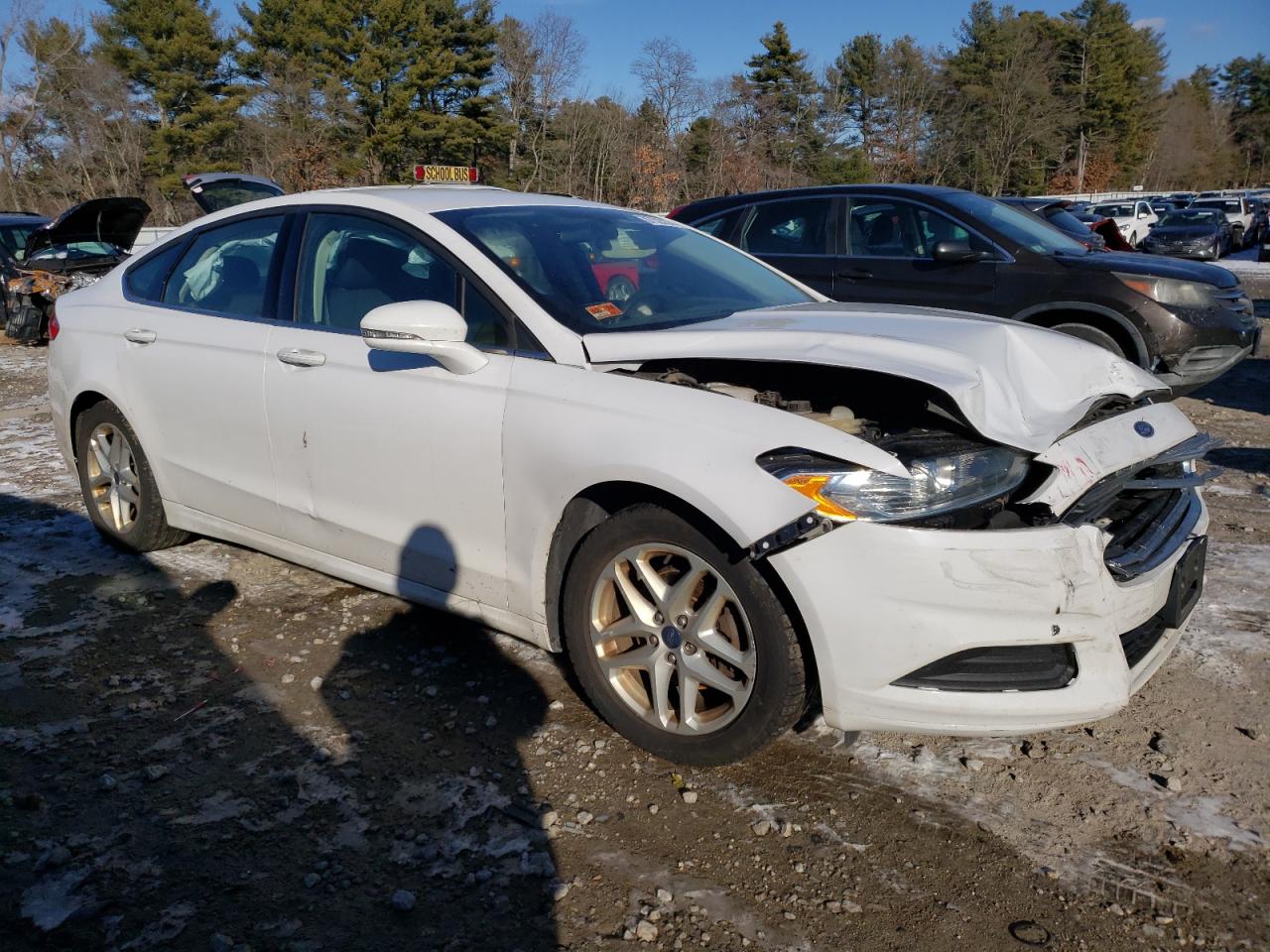2016 Ford Fusion VIN 3FA6P0H75GR293949 Copart auction photo, front end damage thumbnail 4