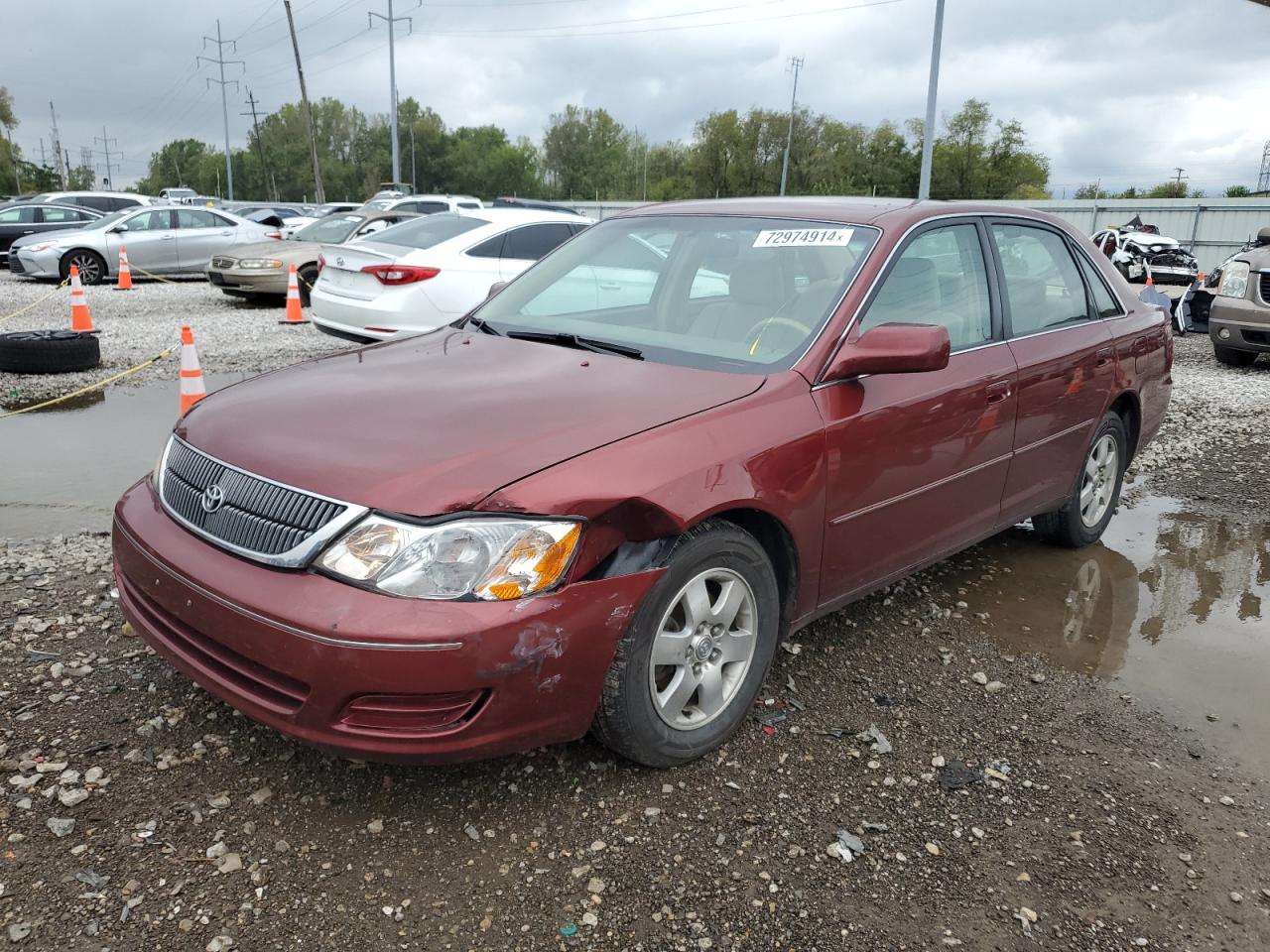 2002 Toyota Avalon VIN 4T1BF28B12U250640