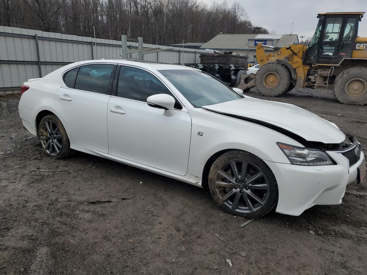 2013 Lexus GS VIN JTHCE1BL8D5011606 Copart auction photo, front end / side damage thumbnail 4