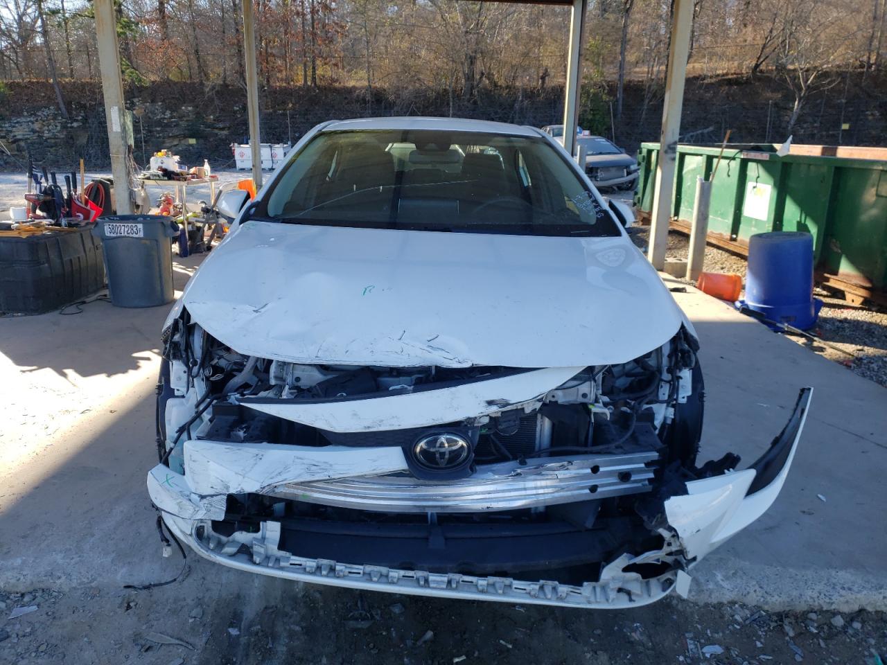 2020 Toyota Corolla VIN JTDEPRAE8LJ042897 Copart auction photo, front end damage thumbnail 5