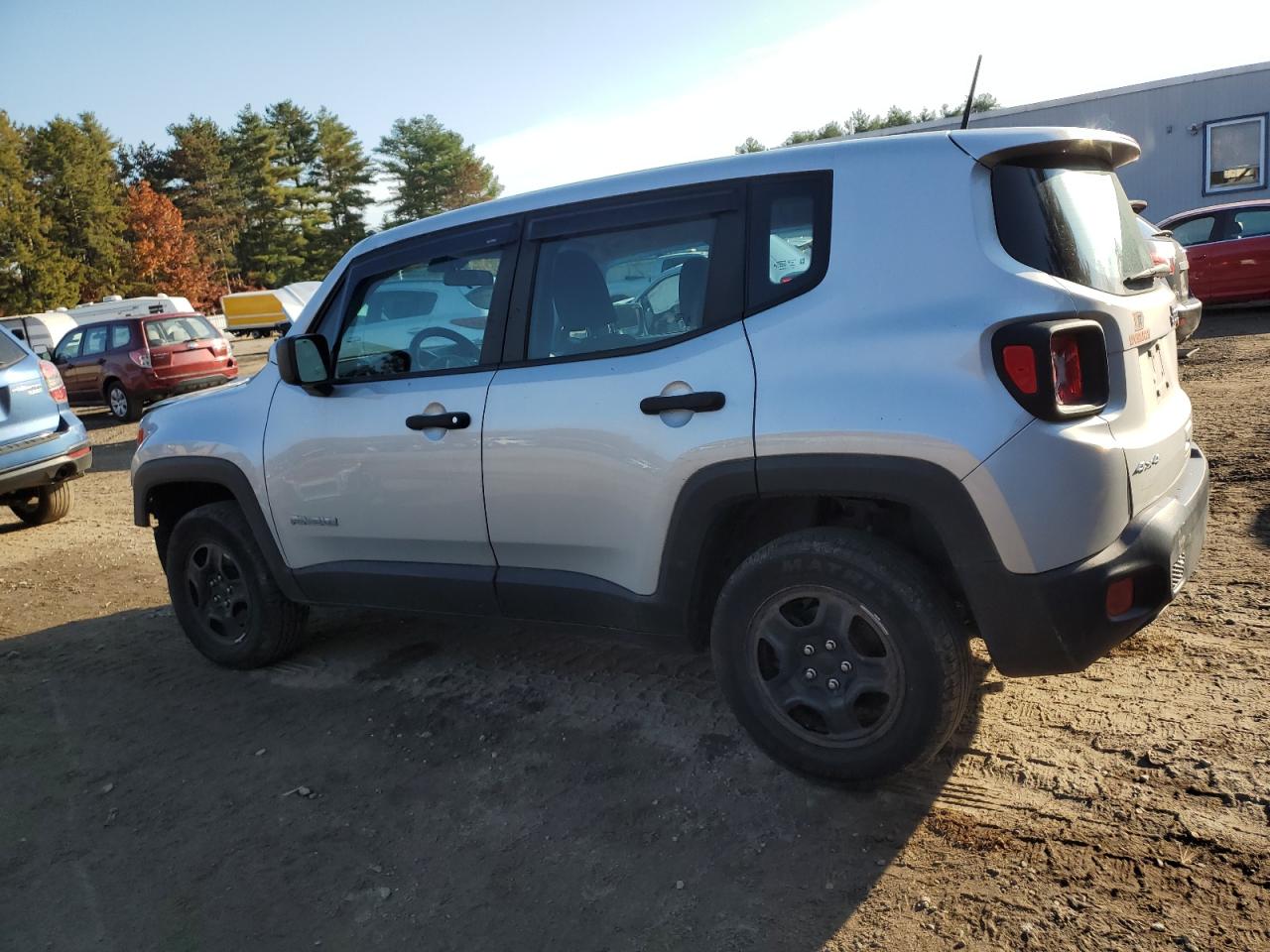 2018 Jeep Renegade VIN ZACCJBAB3JPG78372 Copart auction photo, front end / minor dent/scratches damage thumbnail 2