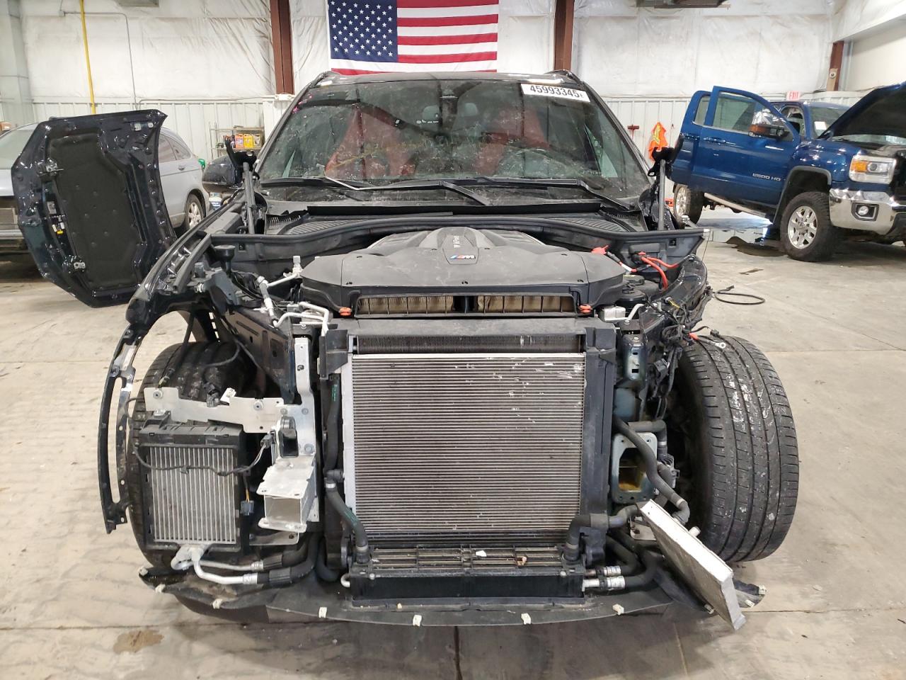 2018 BMW X5 VIN 5YMKT6C52J0X21262 Copart auction photo, front end damage thumbnail 5