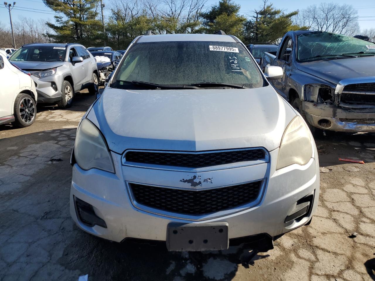 2010 Chevrolet Equinox VIN 2CNALDEW0A6343136 Copart auction photo, front end damage thumbnail 5