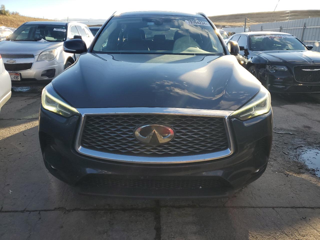2019 Infiniti QX50 VIN 3PCAJ5M14KF137612 Copart auction photo, side damage thumbnail 5