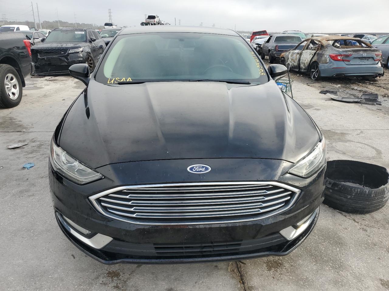 2018 Ford Fusion VIN 3FA6P0H72JR190110 Copart auction photo, all over damage thumbnail 5
