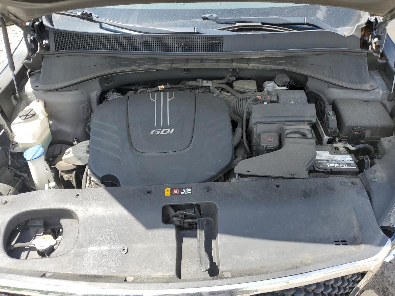 2016 KIA Sorento VIN 5XYPGDA53GG178579 Copart auction photo, front end / side damage thumbnail 12