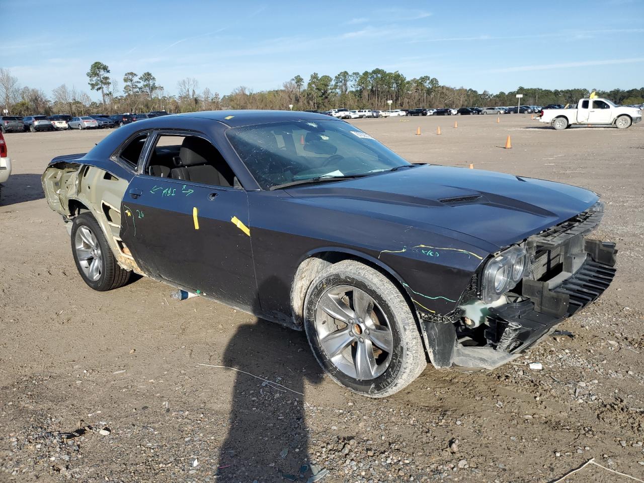 2019 Dodge Challenger VIN 2C3CDZAG8KH557467 Copart auction photo, all over damage thumbnail 4