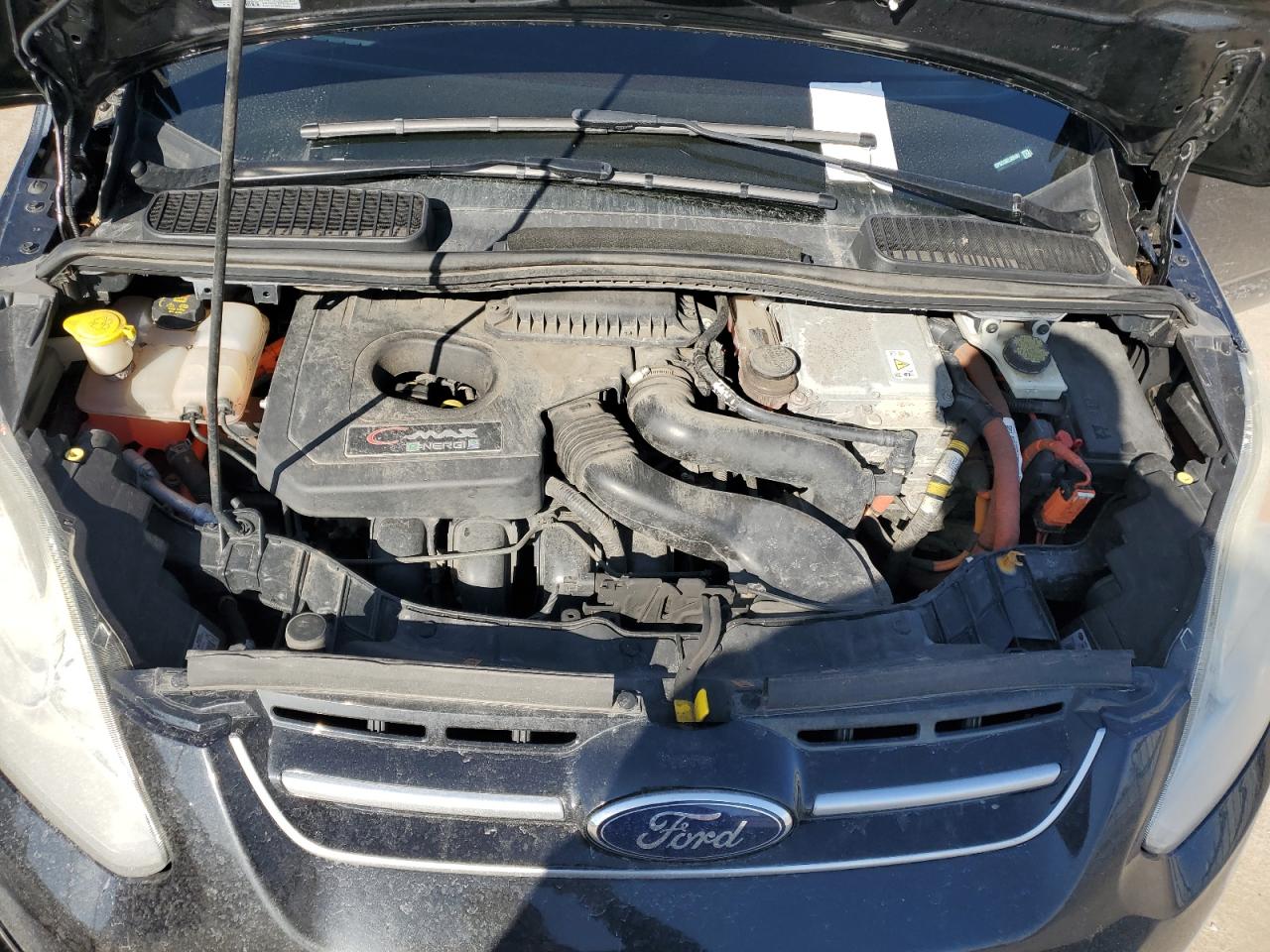 2014 Ford C-MAX VIN 1FADP5CU6EL505481 Copart auction photo, mechanical damage thumbnail 11