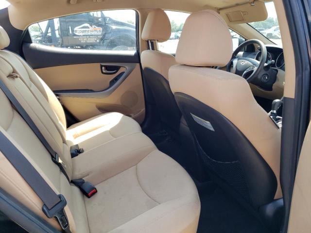 2013 Hyundai Elantra VIN KMHDH4AE1DU858423 Copart auction photo, vandalism damage thumbnail 10