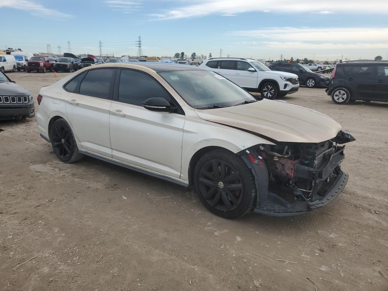 2019 Volkswagen Jetta VIN 3VW6T7BU4KM156467 Copart auction photo, front end damage thumbnail 4