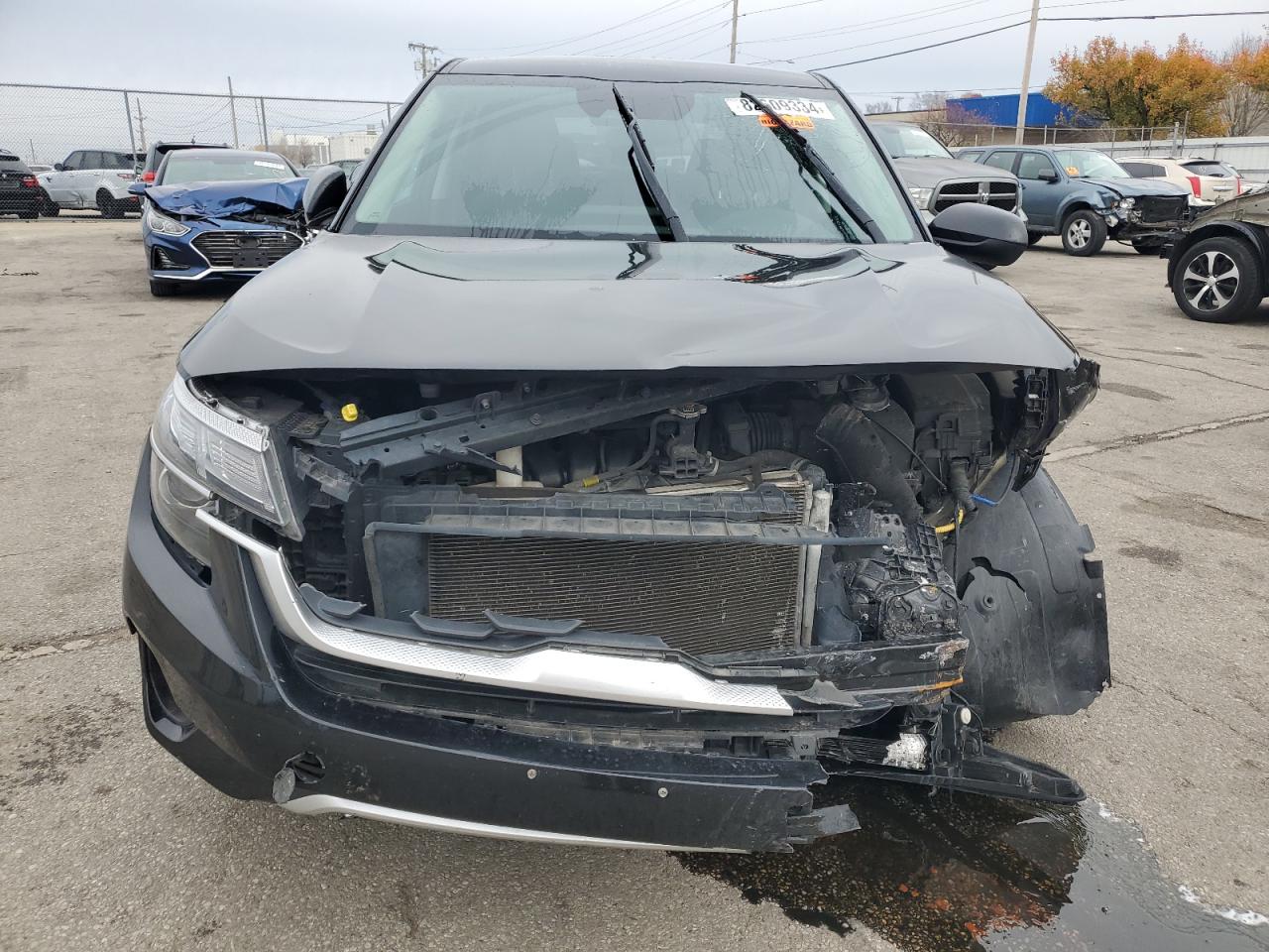 2022 KIA Seltos VIN KNDEPCAA9N7235506 Copart auction photo, front end damage thumbnail 5
