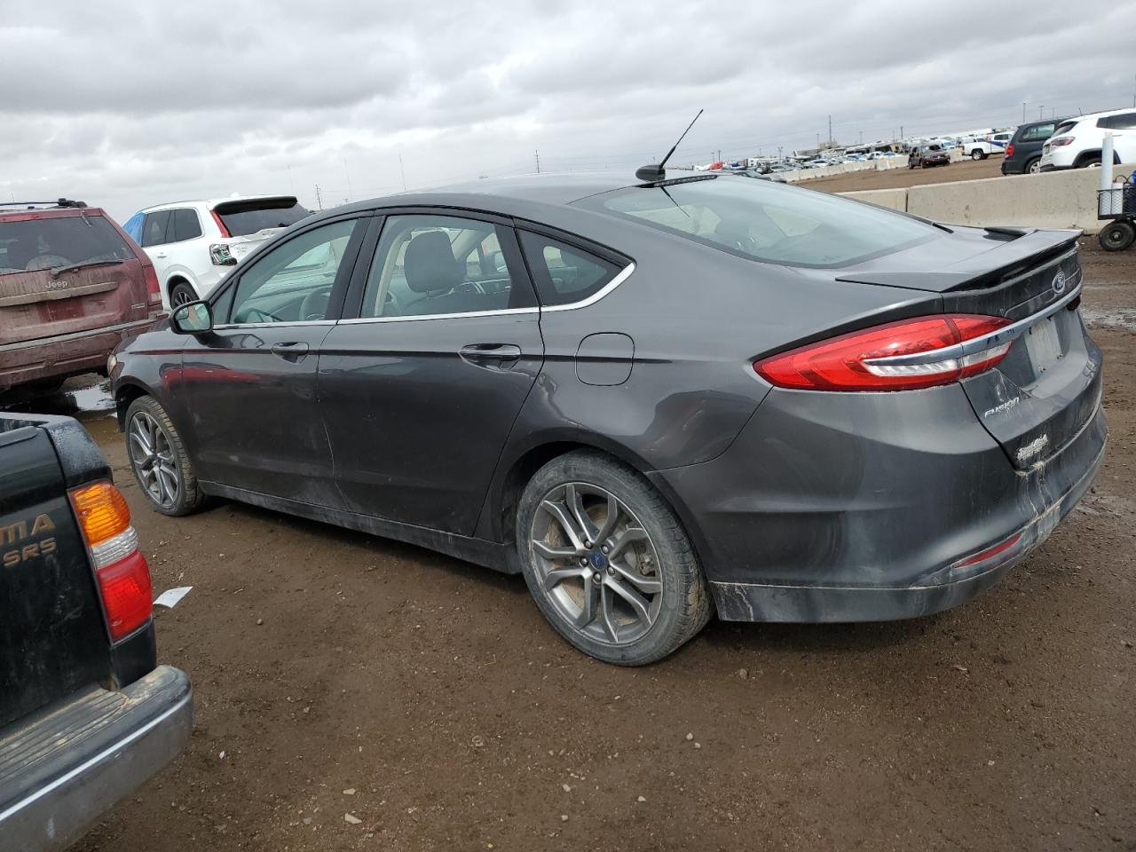 2017 Ford Fusion VIN 3FA6P0G72HR110039 Copart auction photo, front end damage thumbnail 2