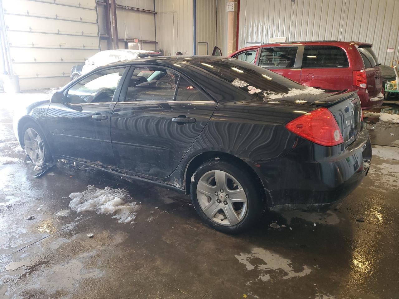 2008 Pontiac G6 VIN 1G2ZG57B284297014 Copart auction photo, side / front end damage thumbnail 2