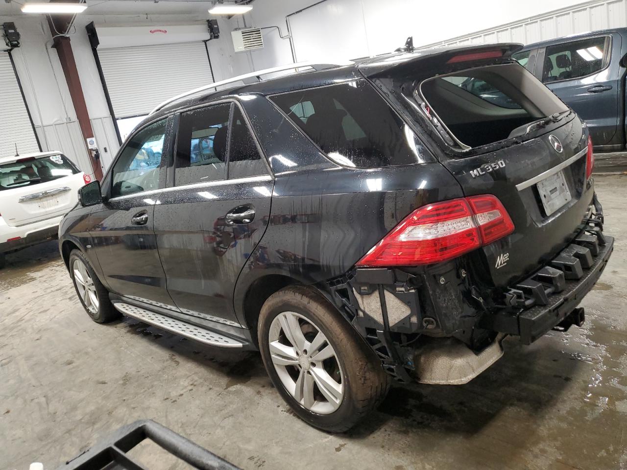 2012 Mercedes-Benz M-klasse VIN 4JGDA5HB9CA031226 Copart auction photo, rear end damage thumbnail 2